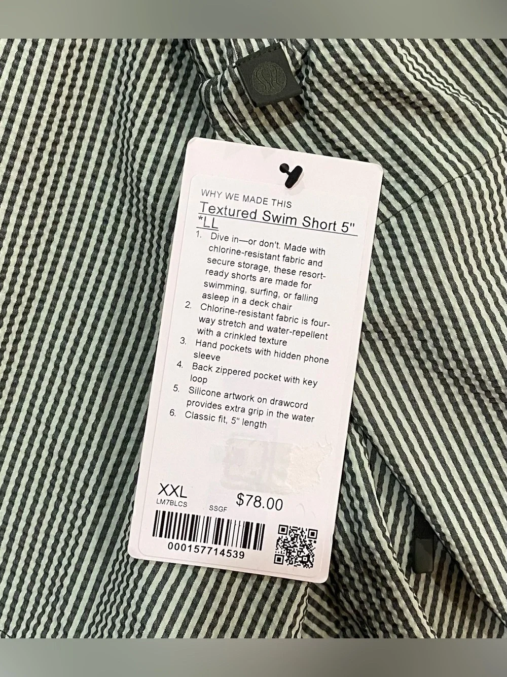 Lululemon Textured Swim Short 5